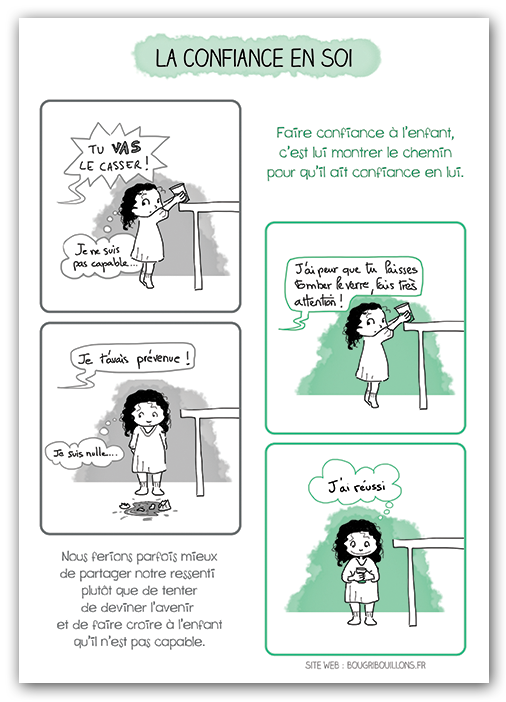 Affiche Petite enfance - Confiance en soi
