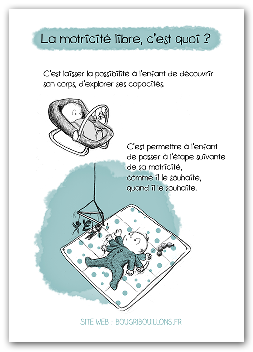 Affiche Petite enfance - Motricité libre