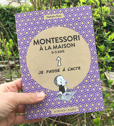 Livre Montessori à la maison 0-3 ans couverture